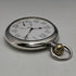 1918 antique working goods Zenith pure silver case military style pocket watch
